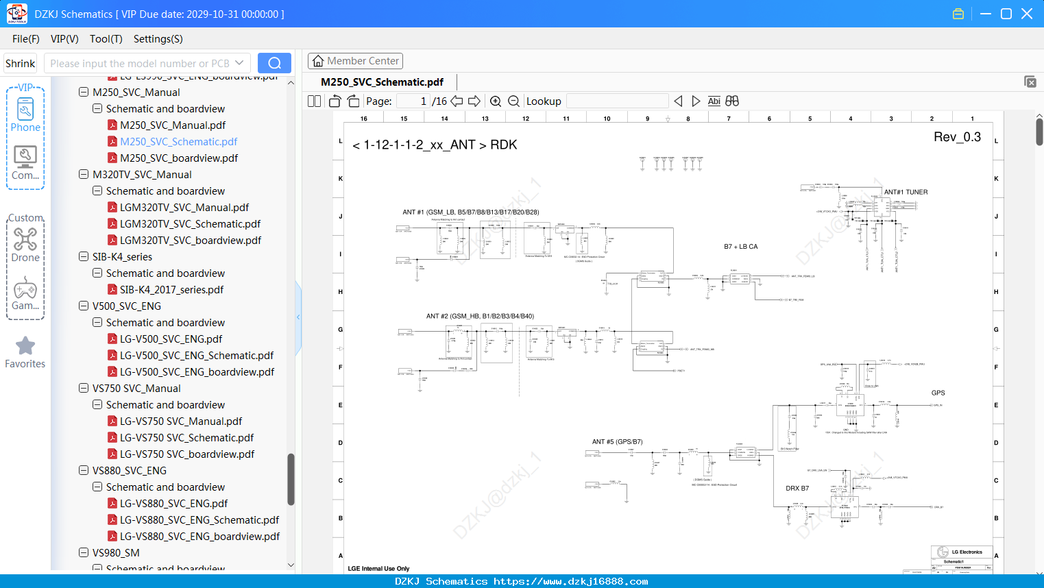 LG M250_SVC_Schematic